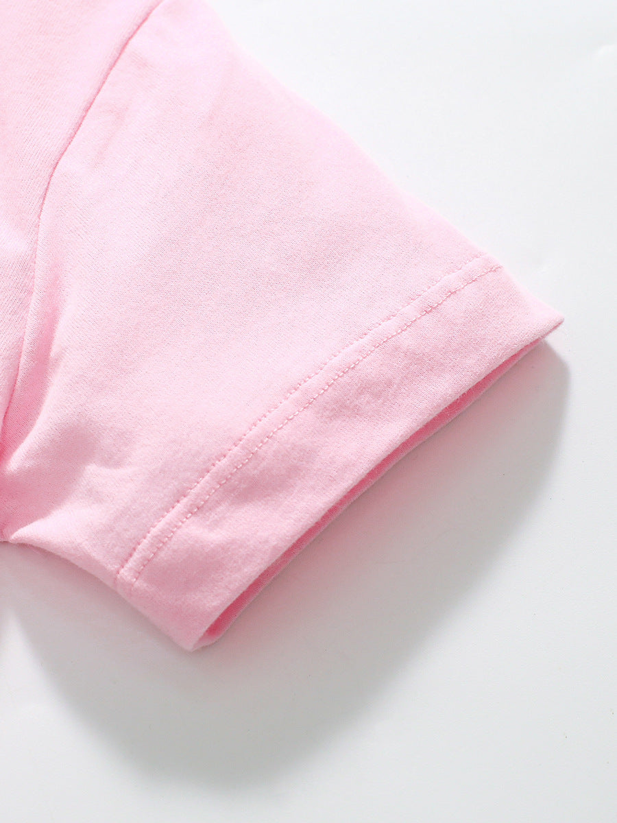 Bashful Bunny Pink Short Sleeve