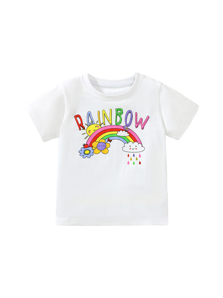 Boxy Rainbow Short Sleeve