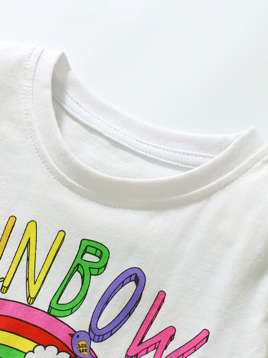 Boxy Rainbow Short Sleeve