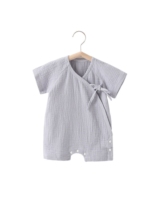 Burgess Short Bodysuit - Grey