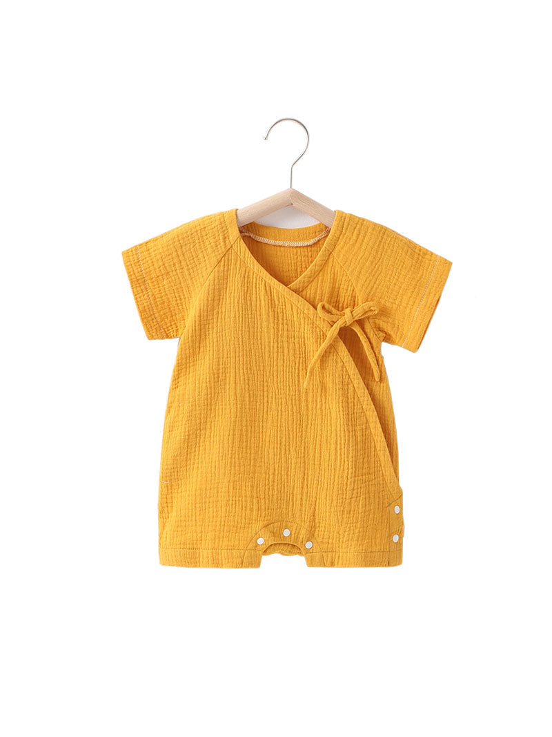 Burgess Short Bodysuit - Yellow