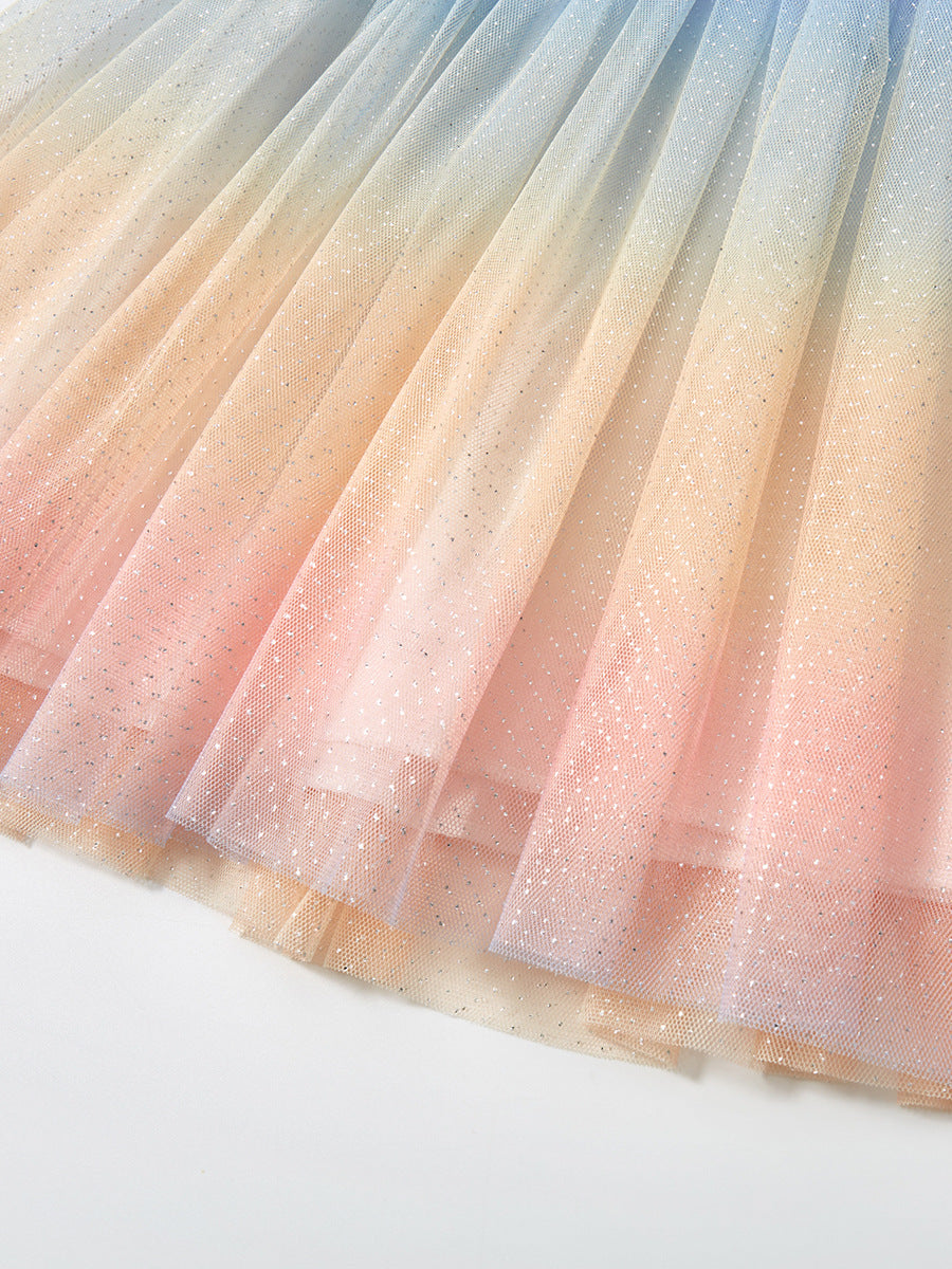 Daphne Shiny Tulle Bubble Dress