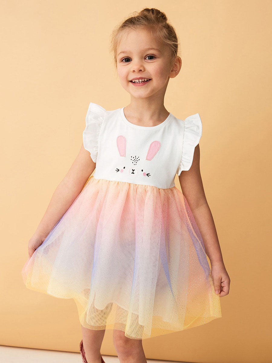 Daphne Shiny Tulle Bubble Dress