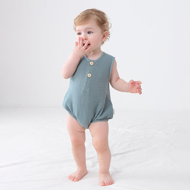 Dwight Tank Bodysuit - Blue