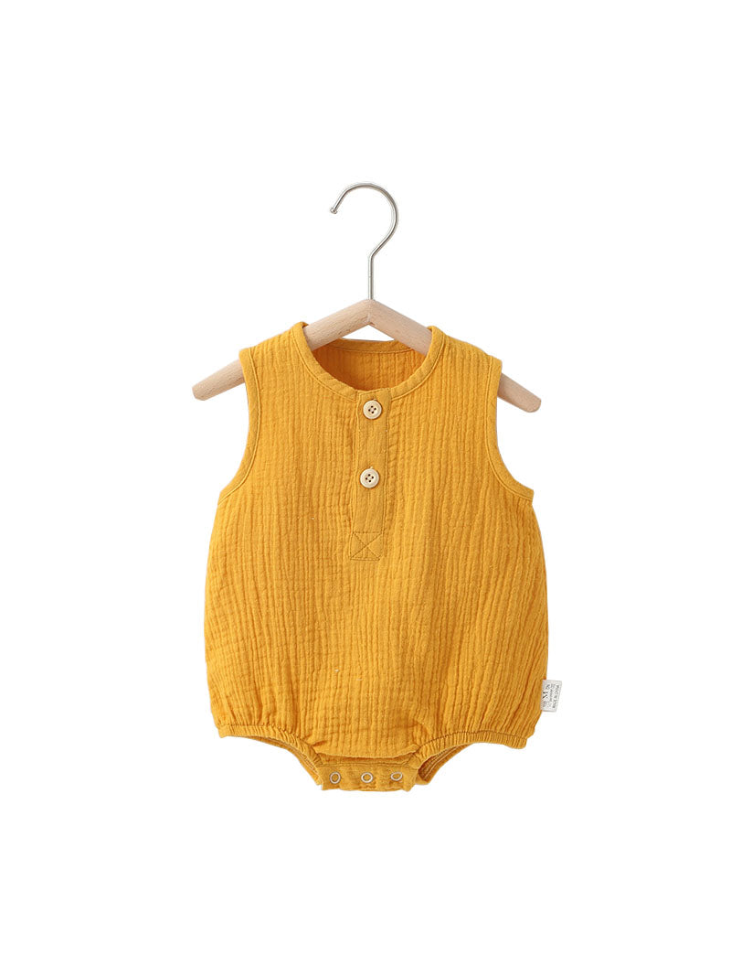 Dwight Tank Bodysuit - Yellow