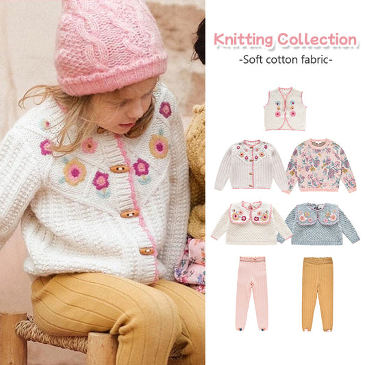 Pastel Floral Knitting Collection