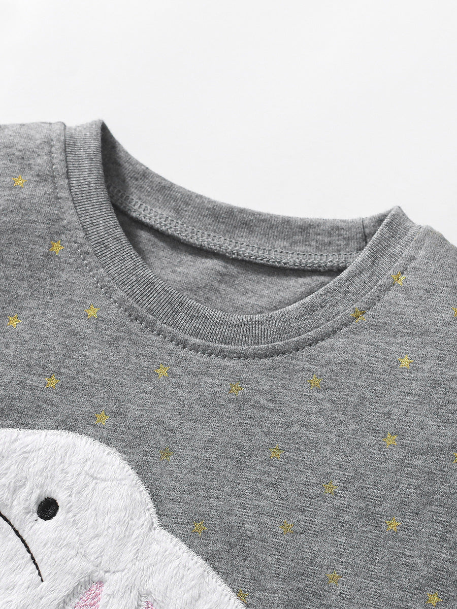 Starry Bunny Gloomy Short Sleeve